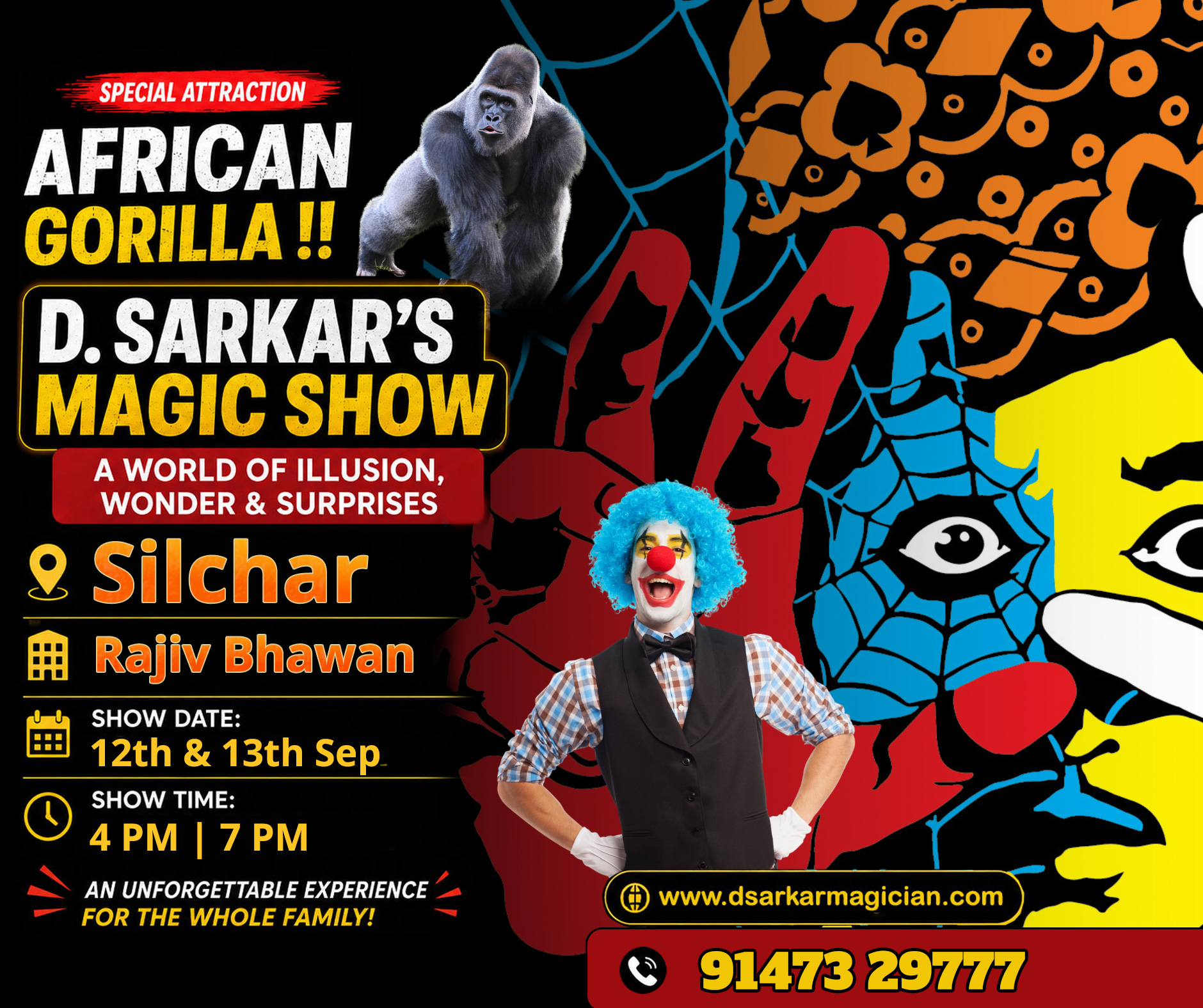 D Sarkar Magic Show